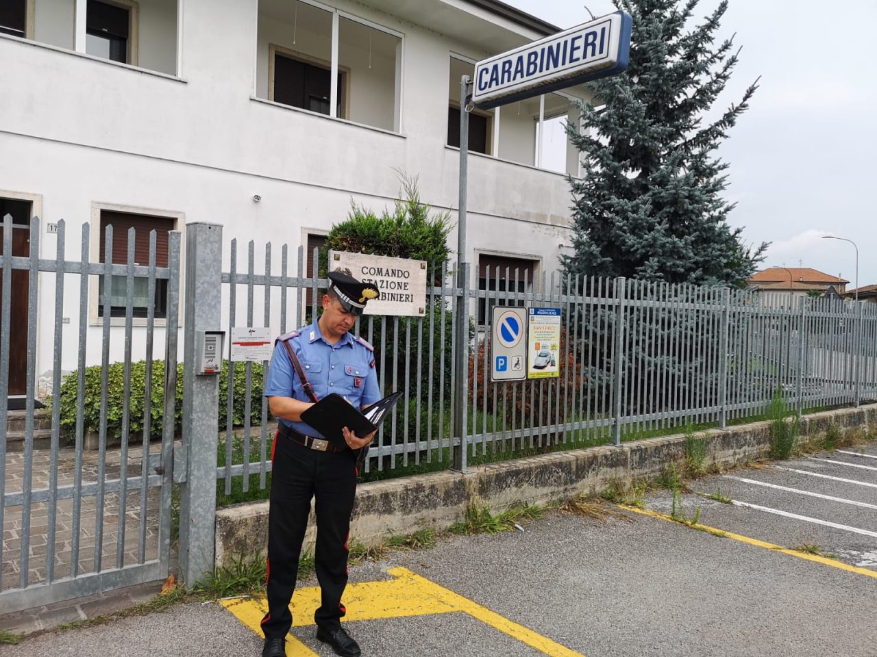 Arrestato cittadino bosniaco di Castagnaro per furto di materiale ferroso