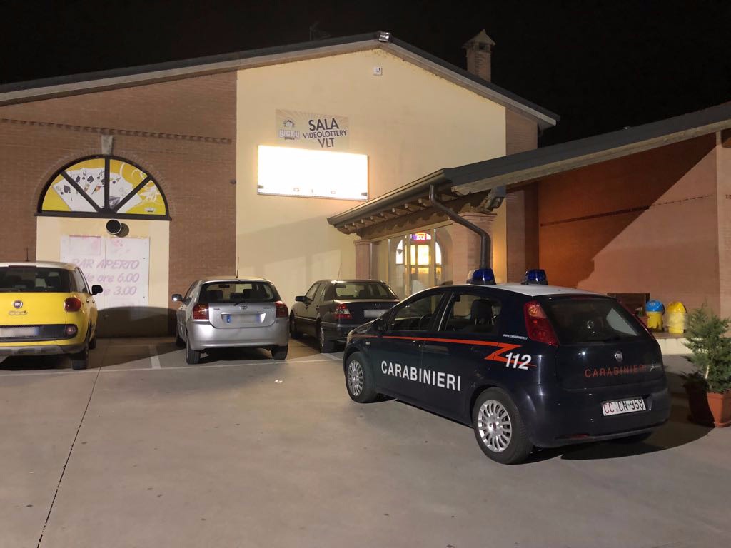Sala giochi presa d’assalto dai malviventi a Vallese di Oppeano