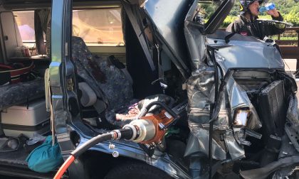 Incidente tra Affi e Ala - LE FOTO