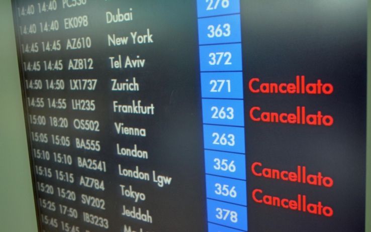 Sciopero nazionale del trasporto aereo