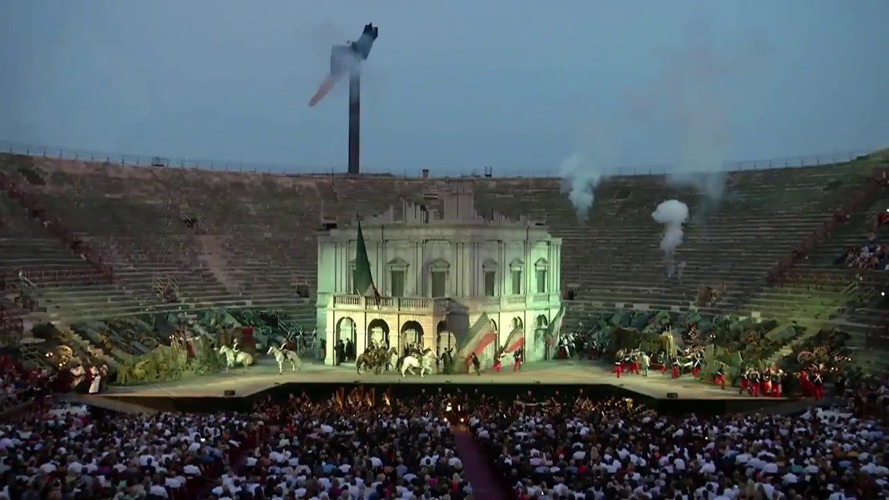 Nabucco in Arena questa sera la prima