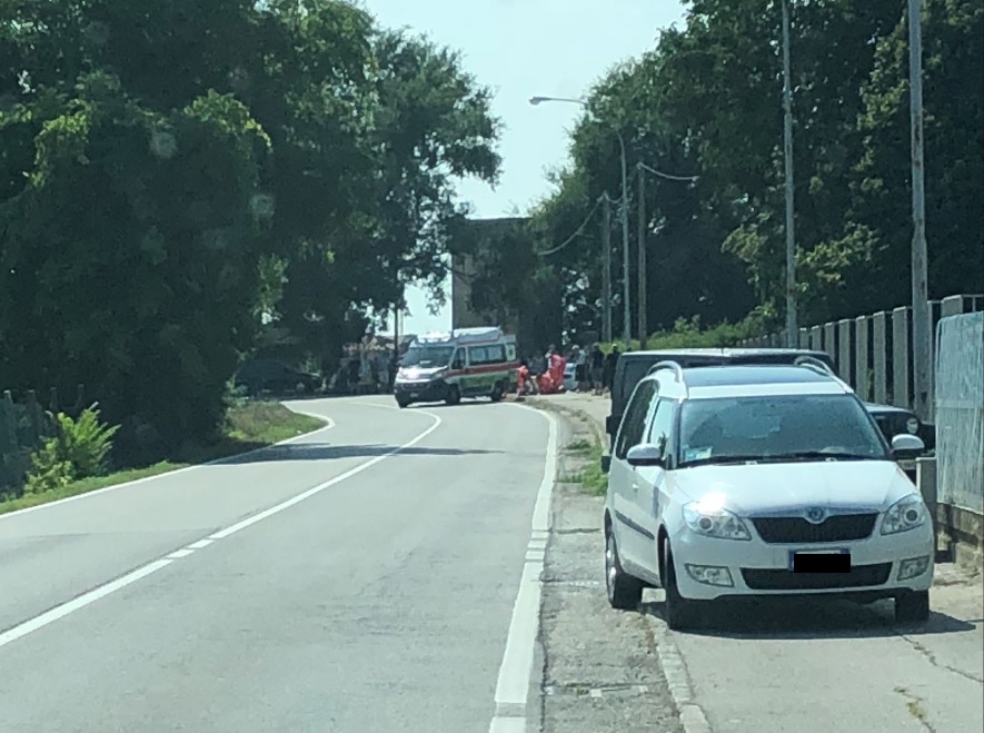 Incidente a Povegliano, coinvolta una moto