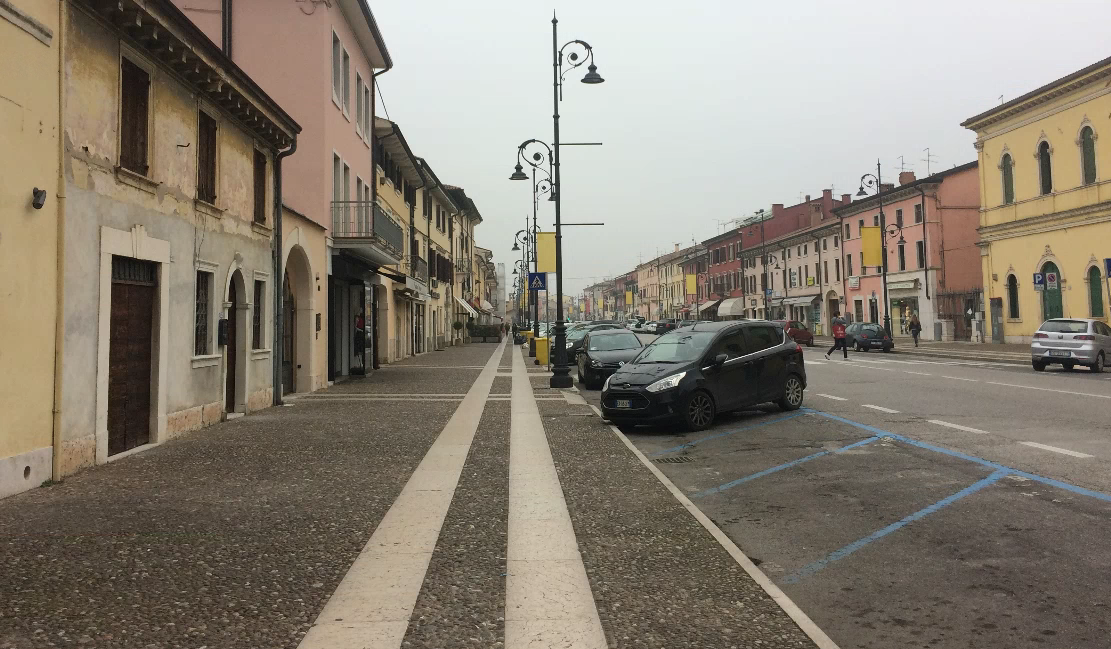 Asfaltature a Villafranca in corso Vittorio Emanuele