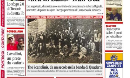 La prima pagina di VillafrancaWeek