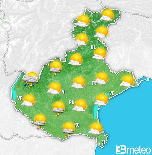 Autunno lontano, nel fine settimana ancora anticiclone