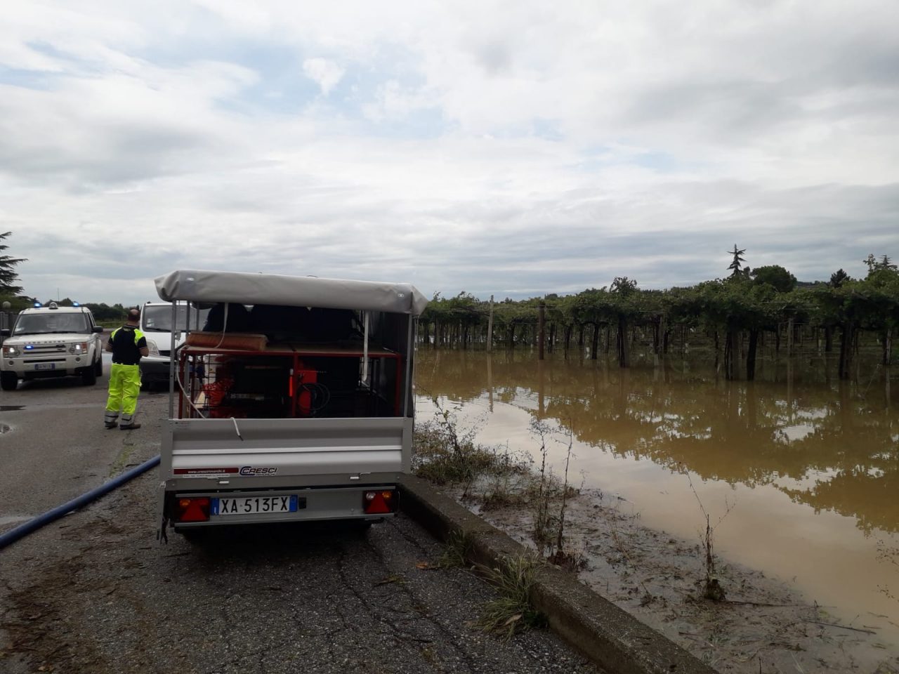 Maltempo: bomba d'acqua che ha devastato diversi Comuni. Zaia: "Danni ingenti, martoriato il distretto del vino della Valpolicella".