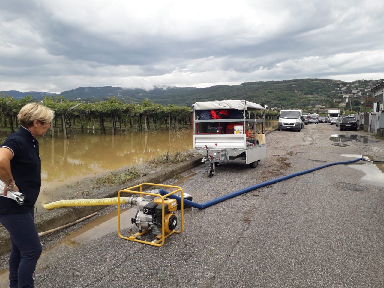 Maltempo: bomba d'acqua che ha devastato diversi Comuni. Zaia: "Danni ingenti, martoriato il distretto del vino della Valpolicella".