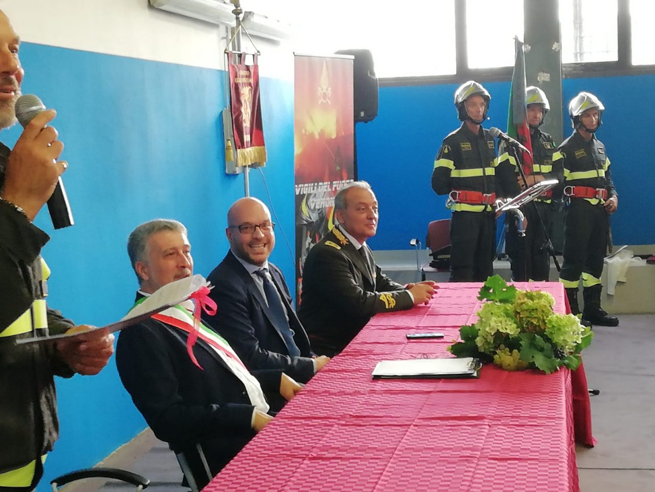 Inaugurata nuova caserma dei vigili del fuoco di Caldiero