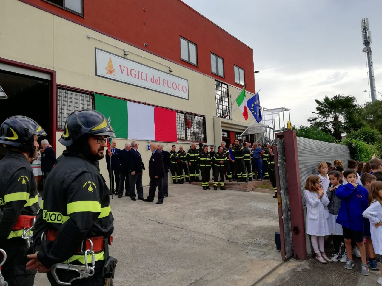 Inaugurata nuova caserma dei vigili del fuoco di Caldiero FOTO