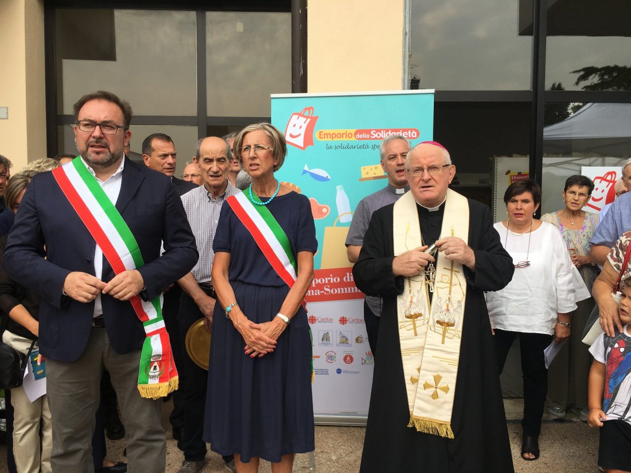 Inaugurato nuovo emporio della solidarietà di Sona e Sommacampagna