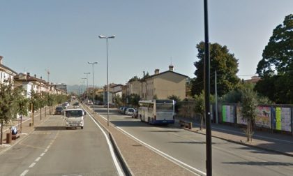 Strada chiusa a Villafranca