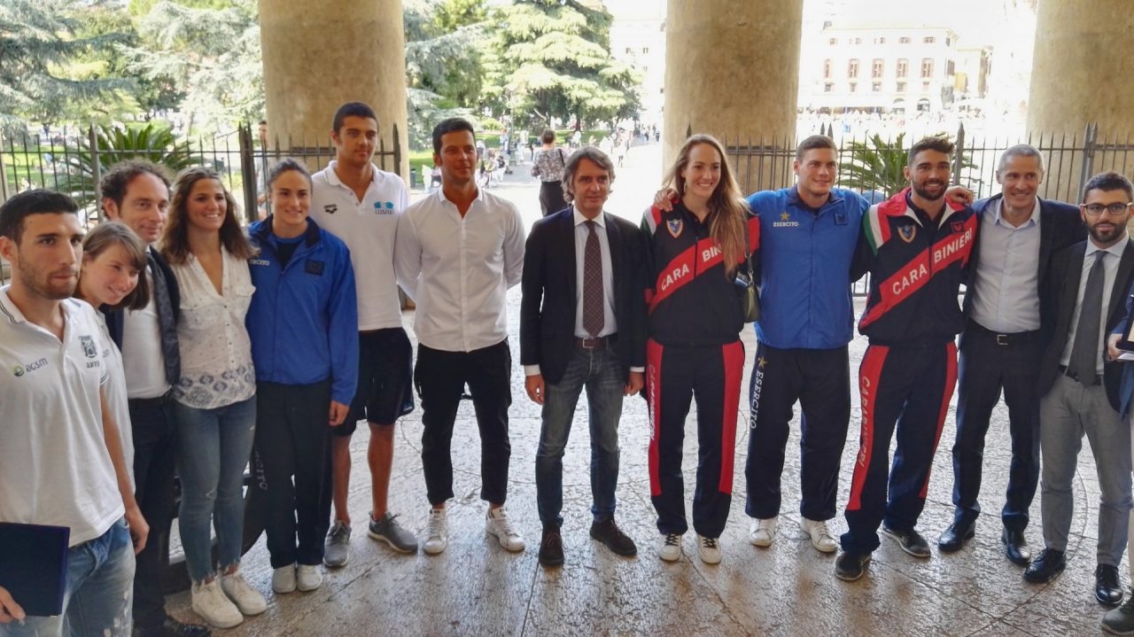 Premiati i campioni del nuoto italiano