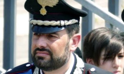 Il comandante della compagnia carabinieri lascia l’incarico