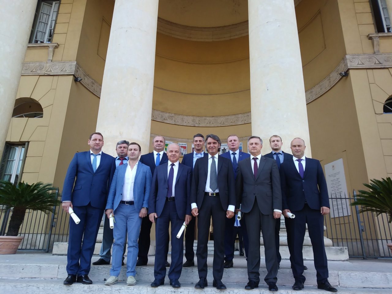 Delegazione russa in Comune