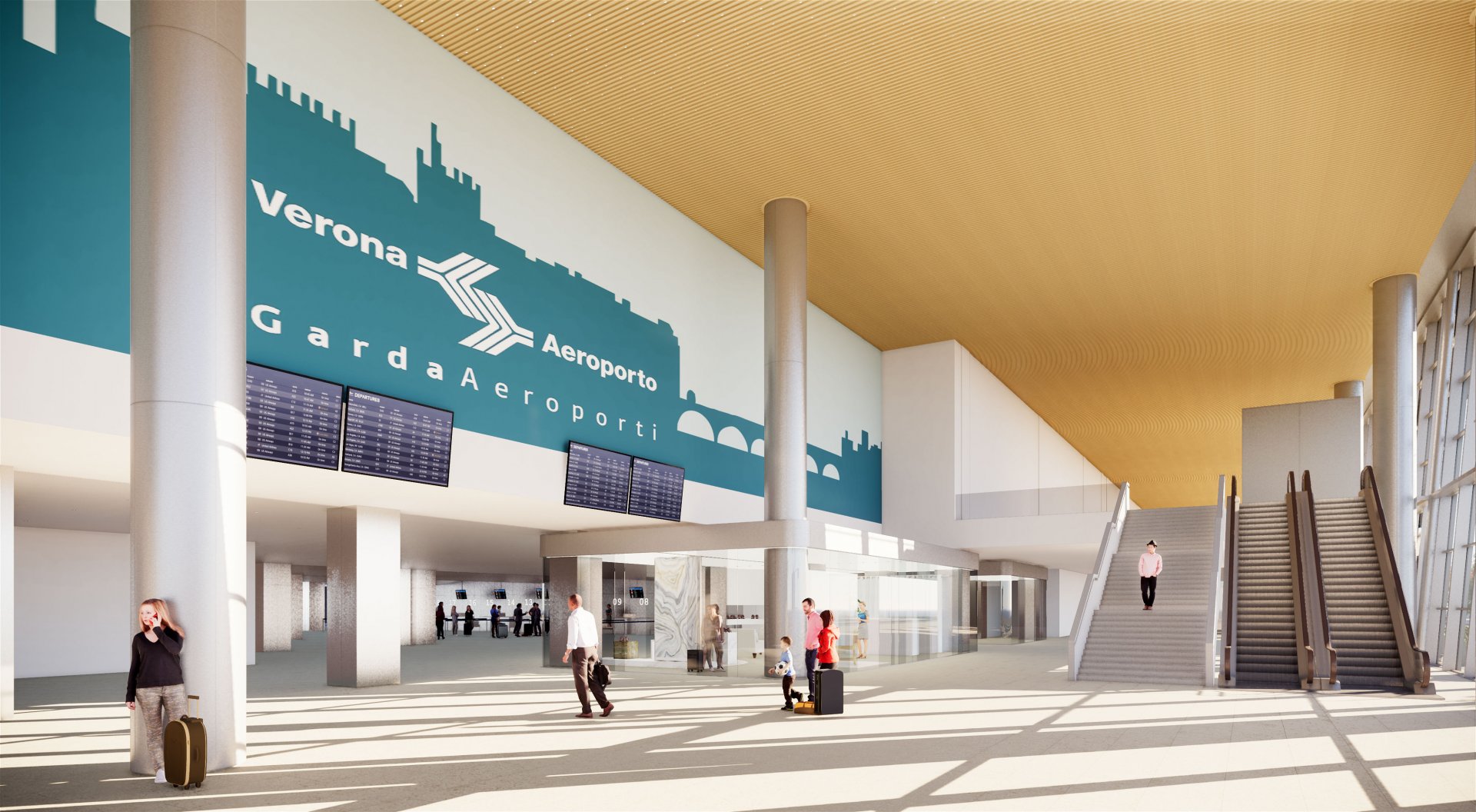 Un nuovo, modernissimo, terminal passeggeri per l'aeroporto di Verona