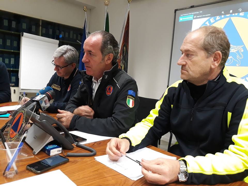 Maltempo numerose criticità in Veneto