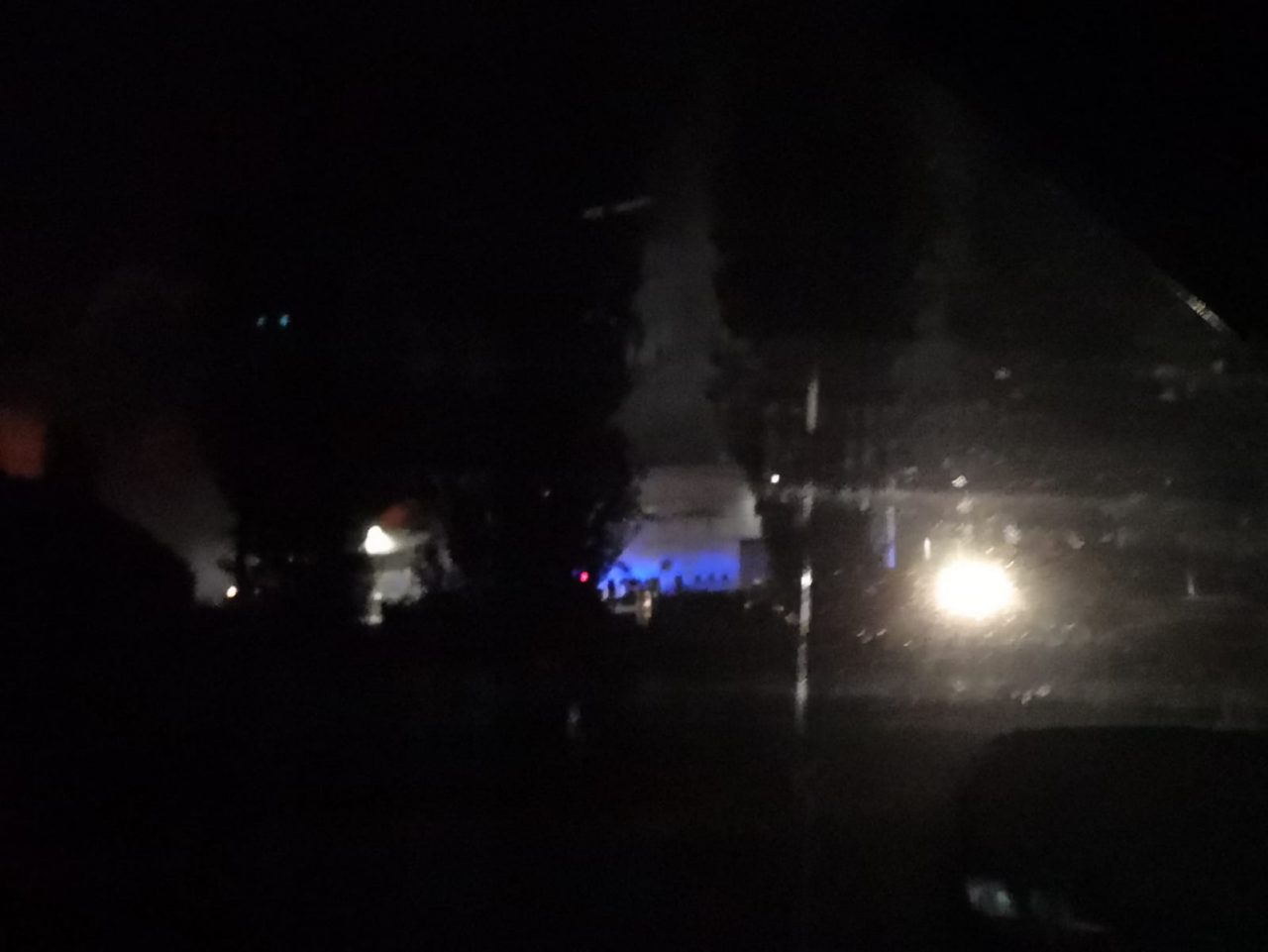 Incendio in una carpenteria di Angiari