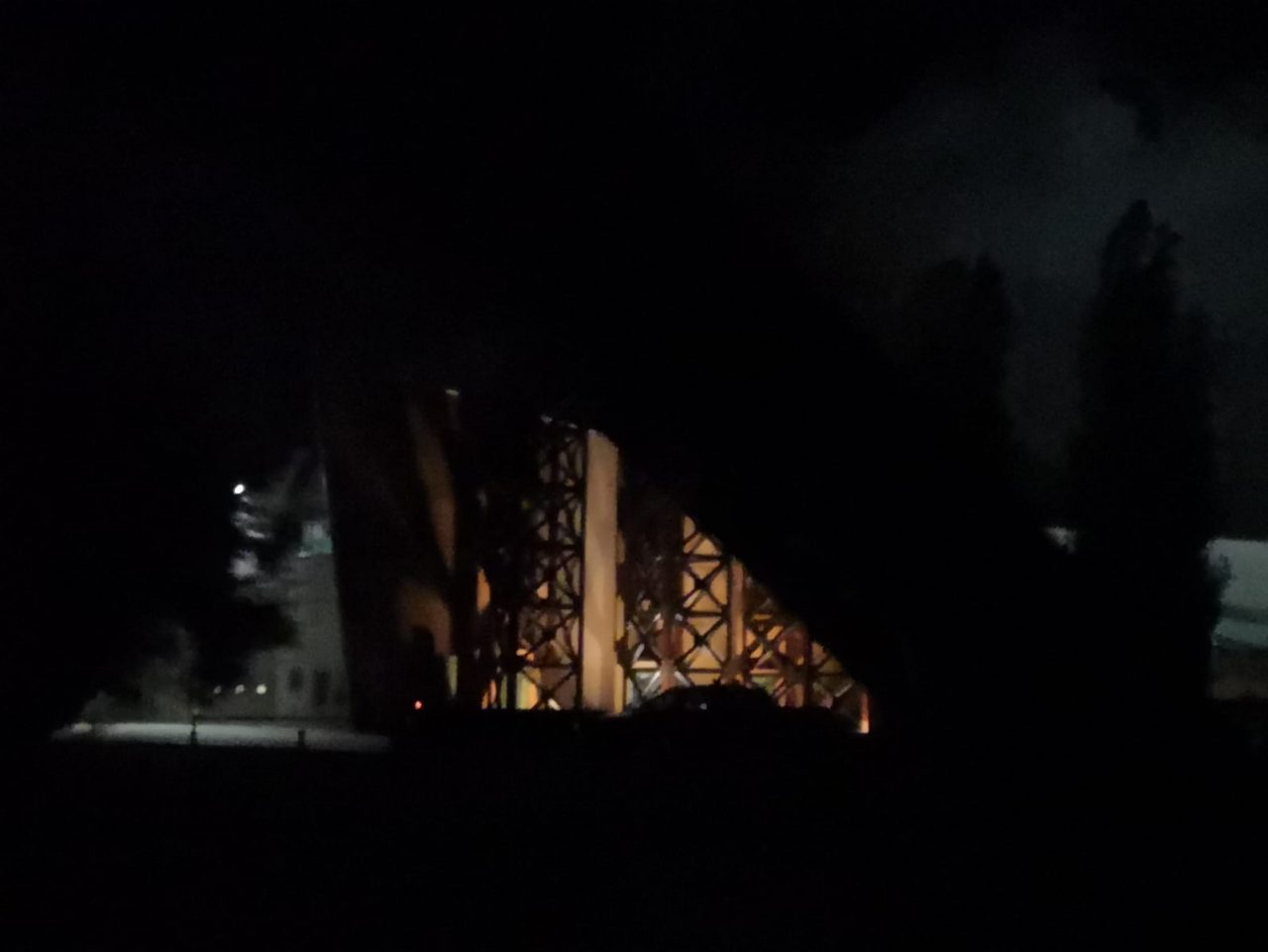 Incendio in una carpenteria di Angiari