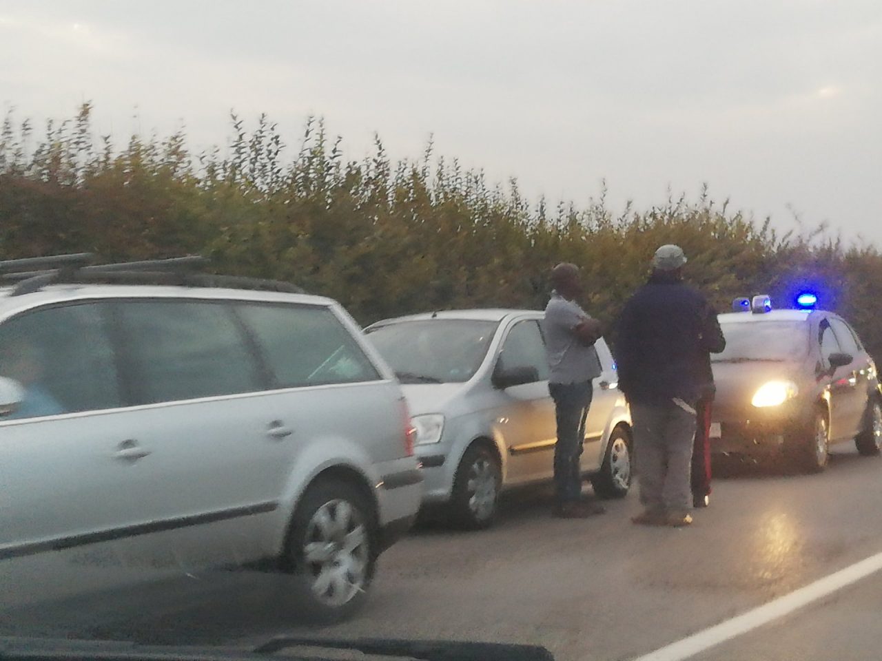 Tamponamento a catena a Valeggio