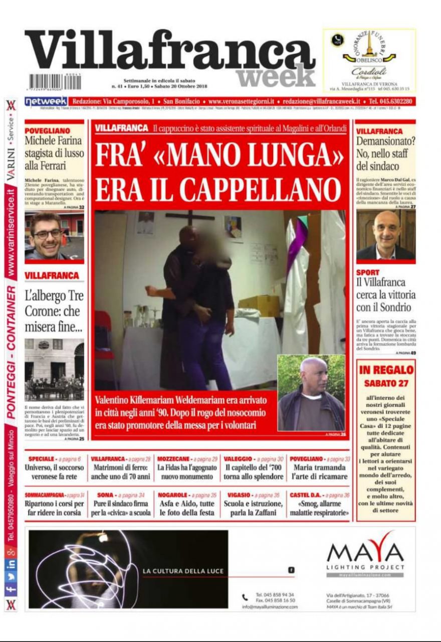 La prima pagina di VillafrancaWeek