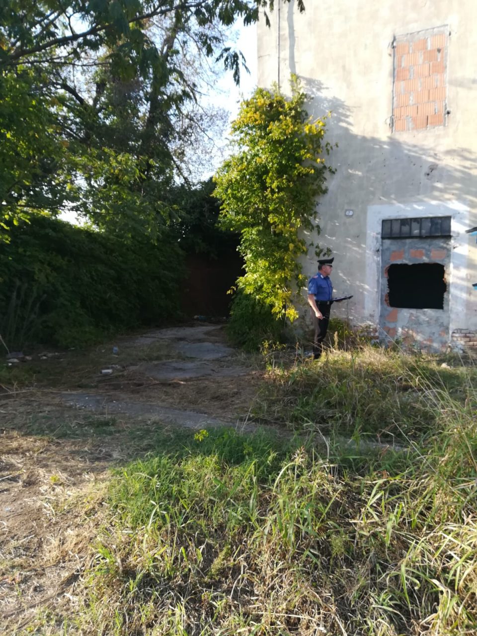 Casolare occupato abusivamente