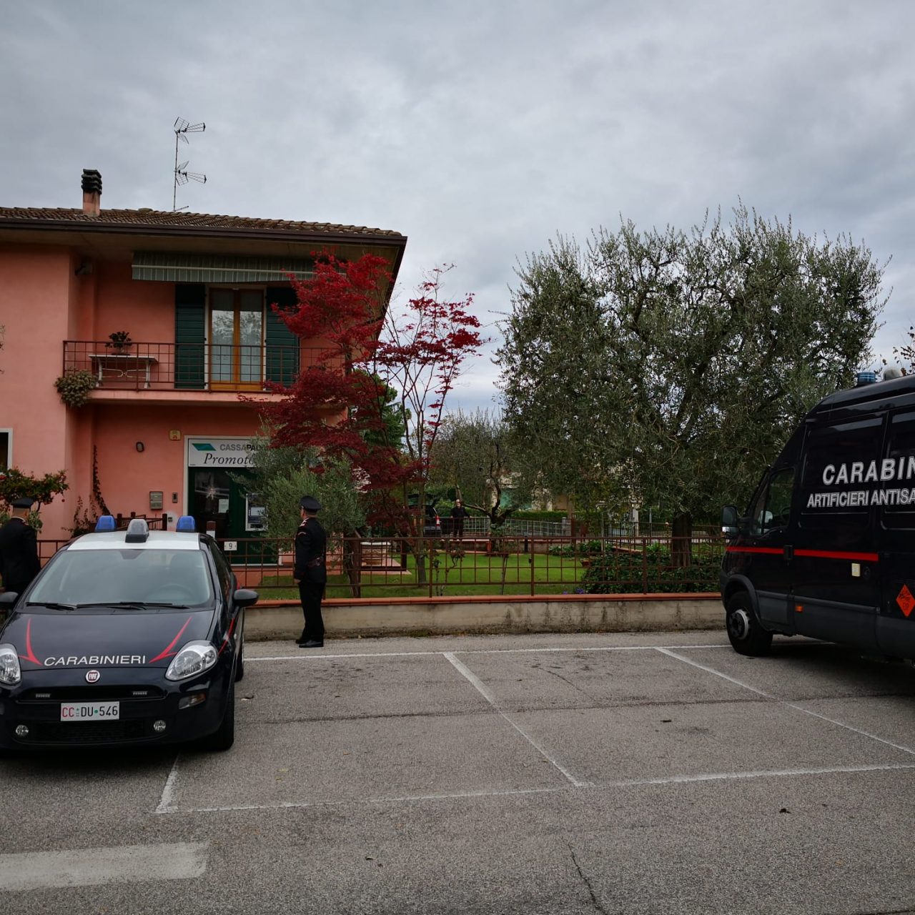 Bancomat Salionze ancora nel mirino: esplosione evitata per un soffio
