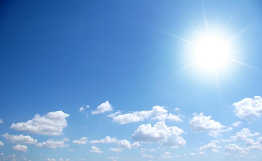 Le previsioni meteo del weekend