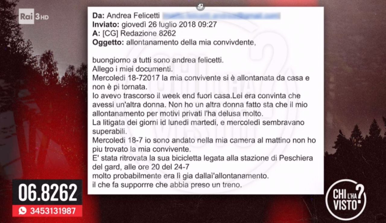 Nessuna notizia di Brenda, Maria Aparecida Soares. Una donna scomparsa il 18 luglio, la cosa strane è che non riesce a contattarla nemmeno sua figlia.