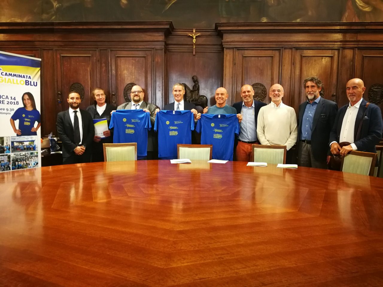 La camminata Gialloblu: sport e beneficenza