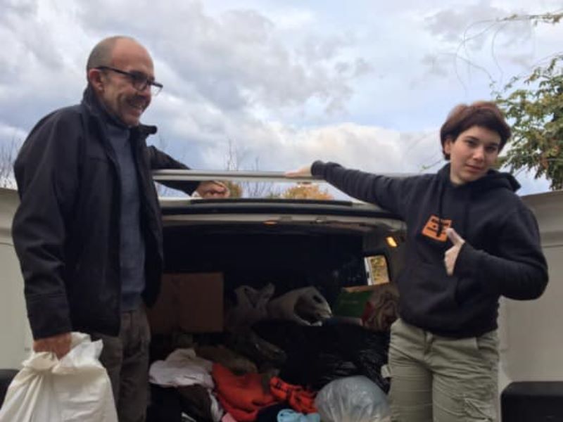 Volontari veronesi in aiuto dei migranti sulla rotta balcanica