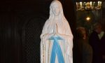 La statua della madonna di Lourdes per tre giorni a San Bonifacio VIDEO