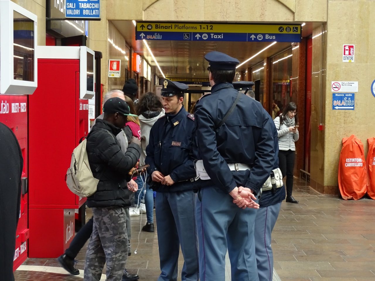 Polfer arresta irregolare
