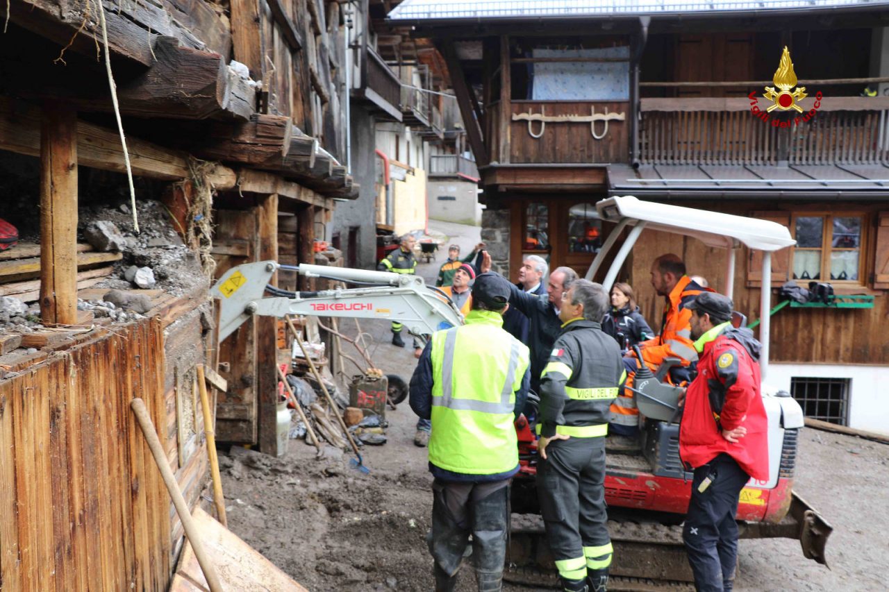 Danni da maltempo. La perturbazione che ha messo in ginocchio molti paesi italiani ha lasciato il segno Zaia, Dattilo e Borrelli in sopralluogo.