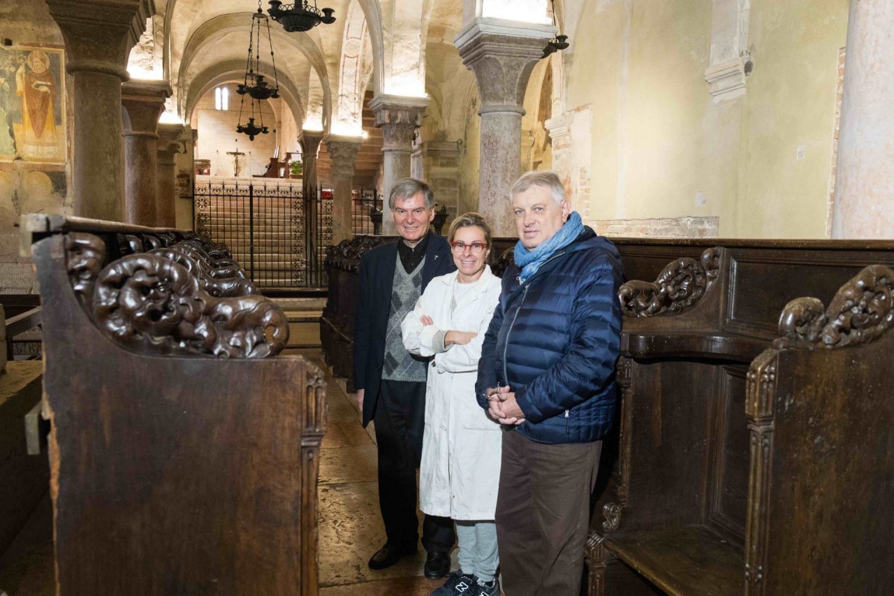 Basilica di San Zeno: cantiere aperto