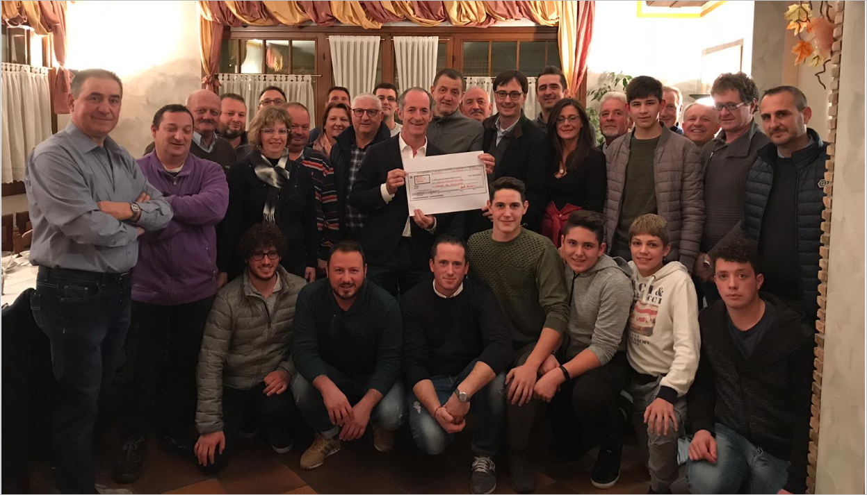 Veneto devastato: la solidarietà degli amici di Olivo Pessotto