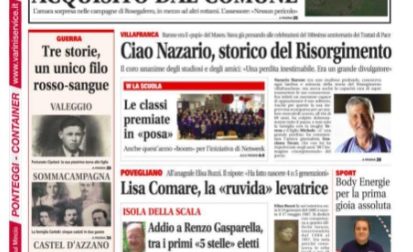 La prima pagina di VillafrancaWeek