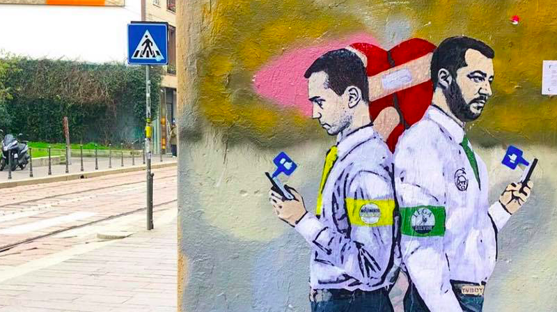 TvBoy ha colpito a Milano FOTO