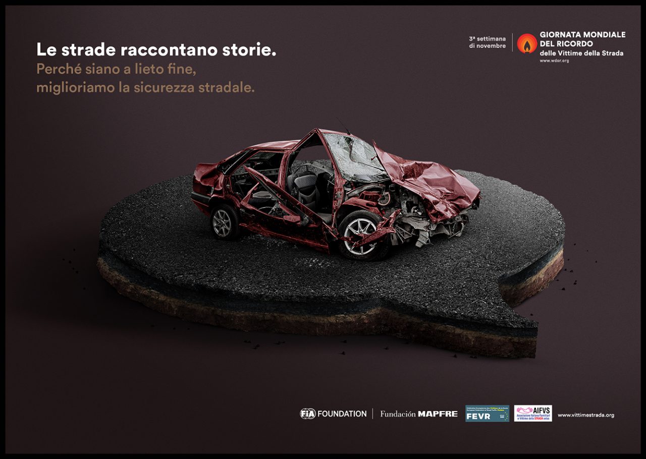 Giornata Mondiale del Ricordo delle Vittime della Strada