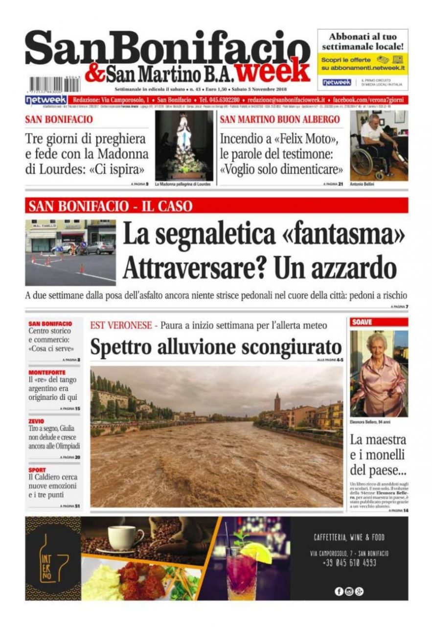 San Bonifacio e San Martino B.A. Week è in edicola