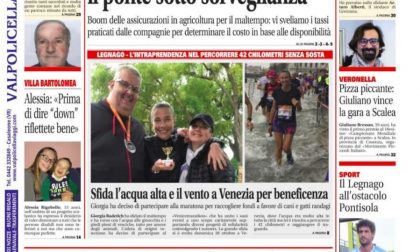 A voi la prima pagina di LegnagoWeek