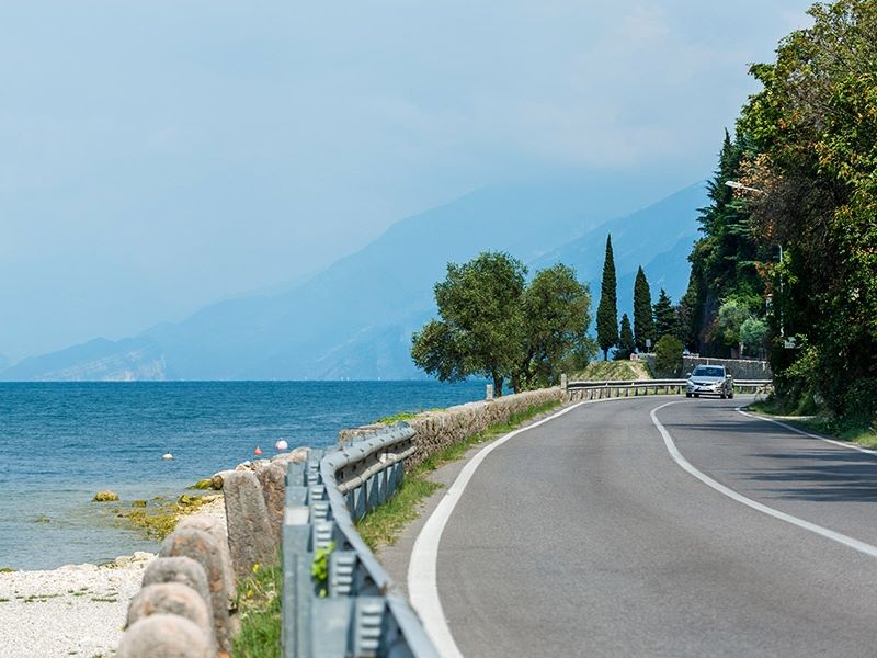 La Gardesana tra le strade più pericolose d’Italia per bici e moto