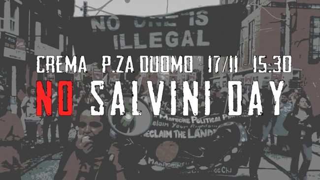 No Salvini Day, antirazzisti in piazza