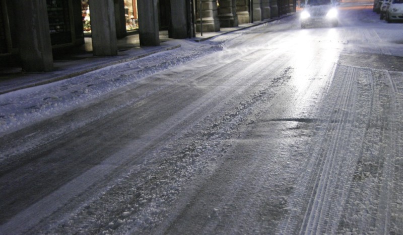 Allerta dalla Regione: deboli nevicate e rischio ghiaccio