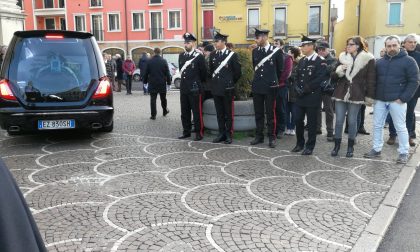 Funerale del maresciallo Marco Brentonego a San Bonifacio