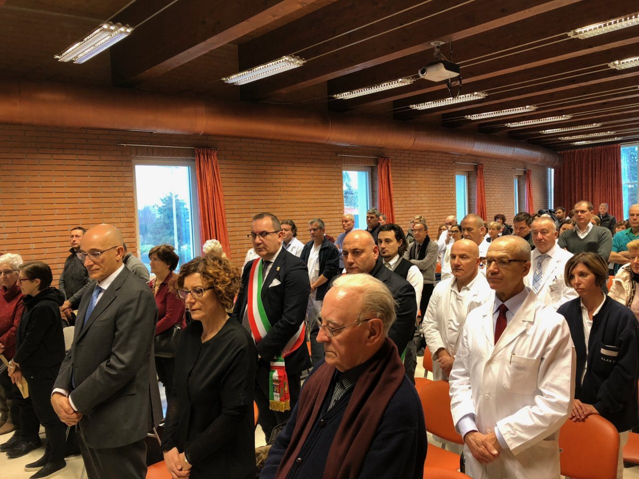 Ospedale Magalini, gli auguri del vescovo Zenti FOTO e VIDEO