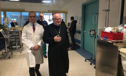 Ospedale Magalini, gli auguri del vescovo Zenti FOTO e VIDEO