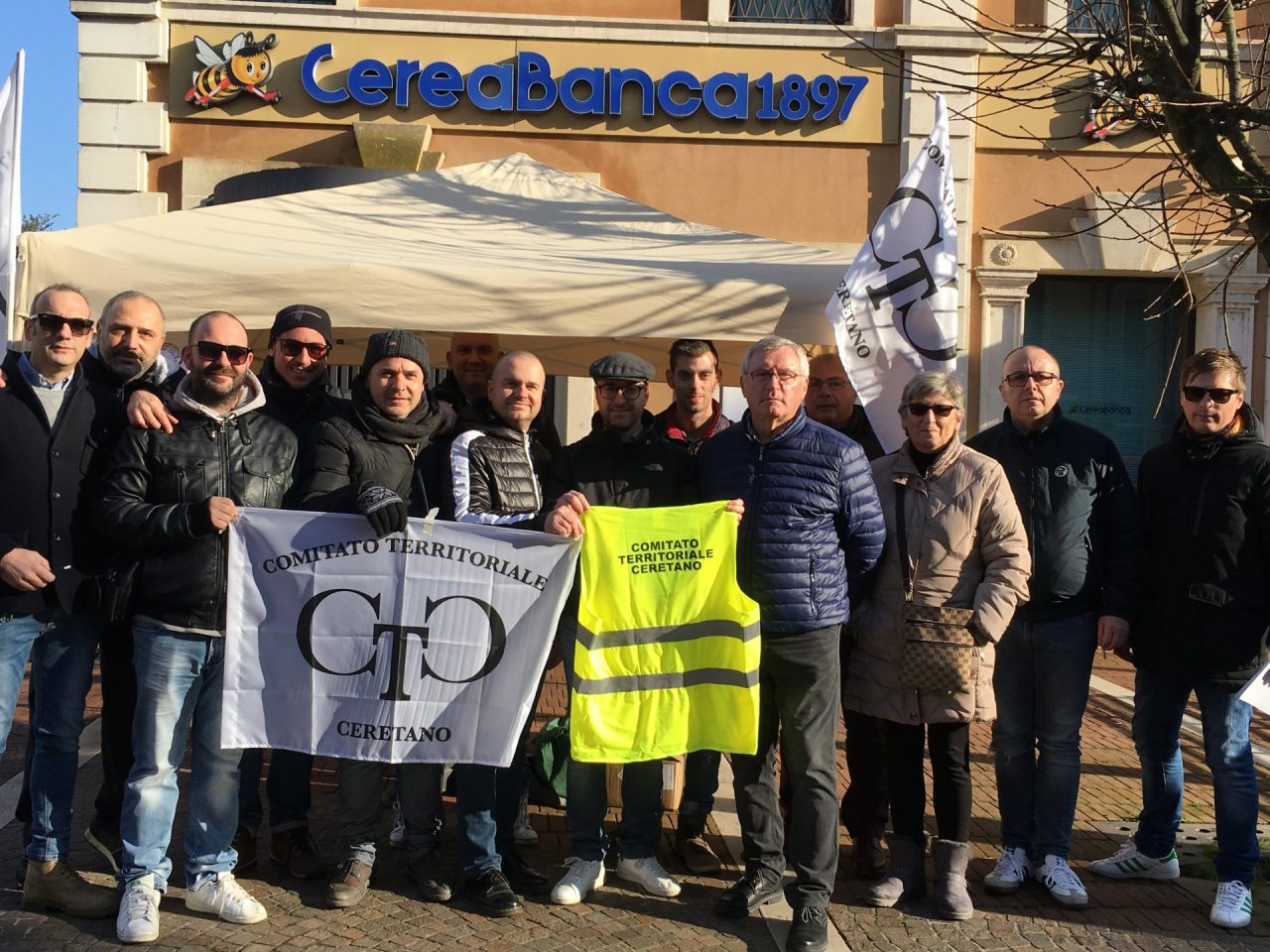 Comitato Territoriale Ceretano battesimo di piazza