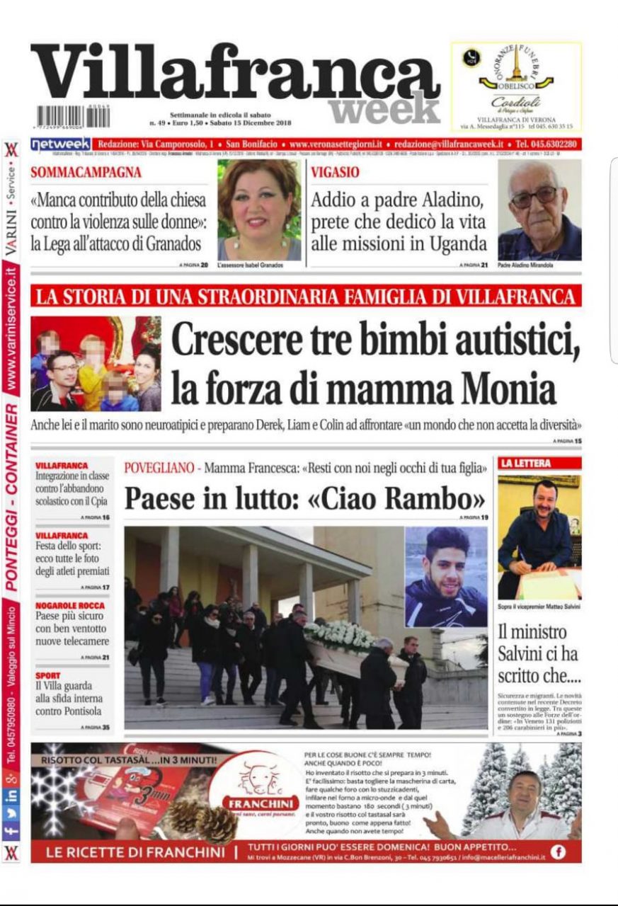 Buon sabato con Villafrancaweek