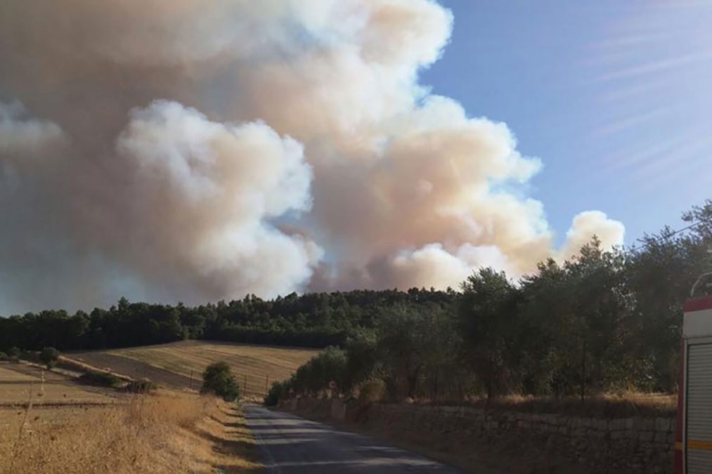 Allerta incendi anche nei boschi veronesi