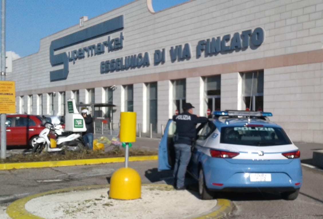 Esselunga: tentata rapina, arrestato il responsabile